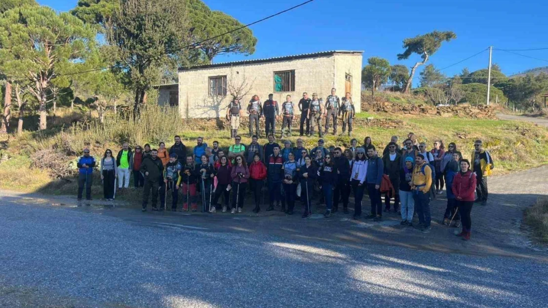 Doğa sporu yapan sporcuların güvenliğini jandarma sağladı