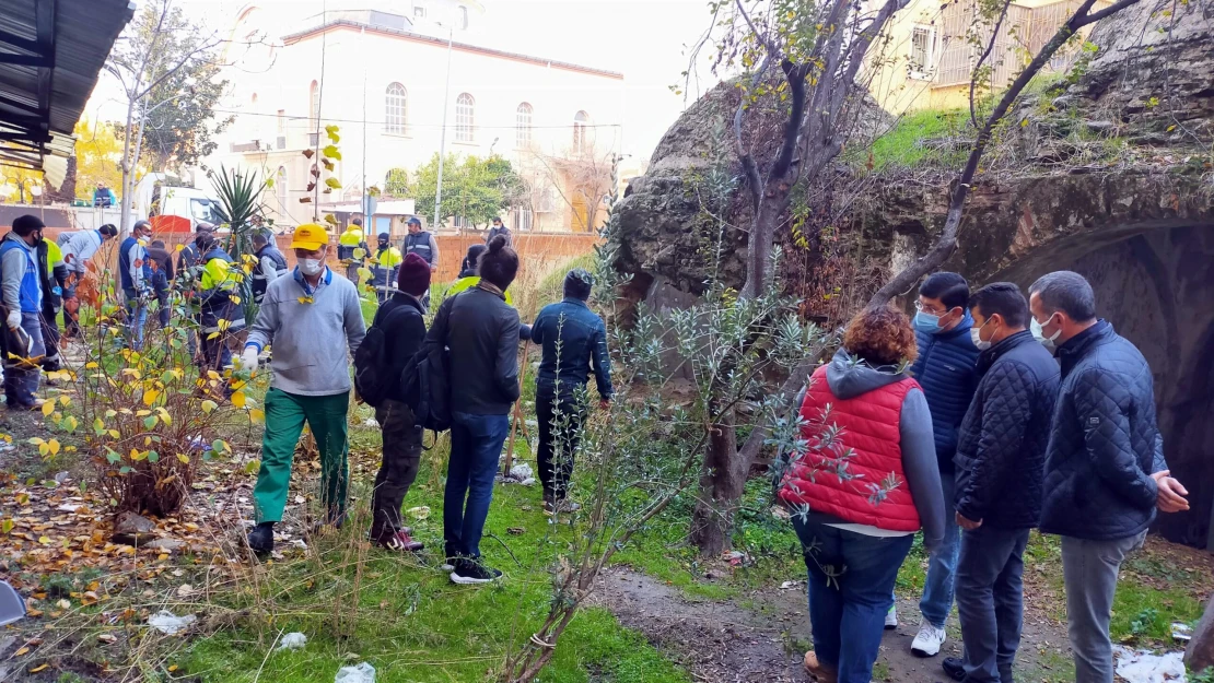 Dokuzun Hamamı temizlendi