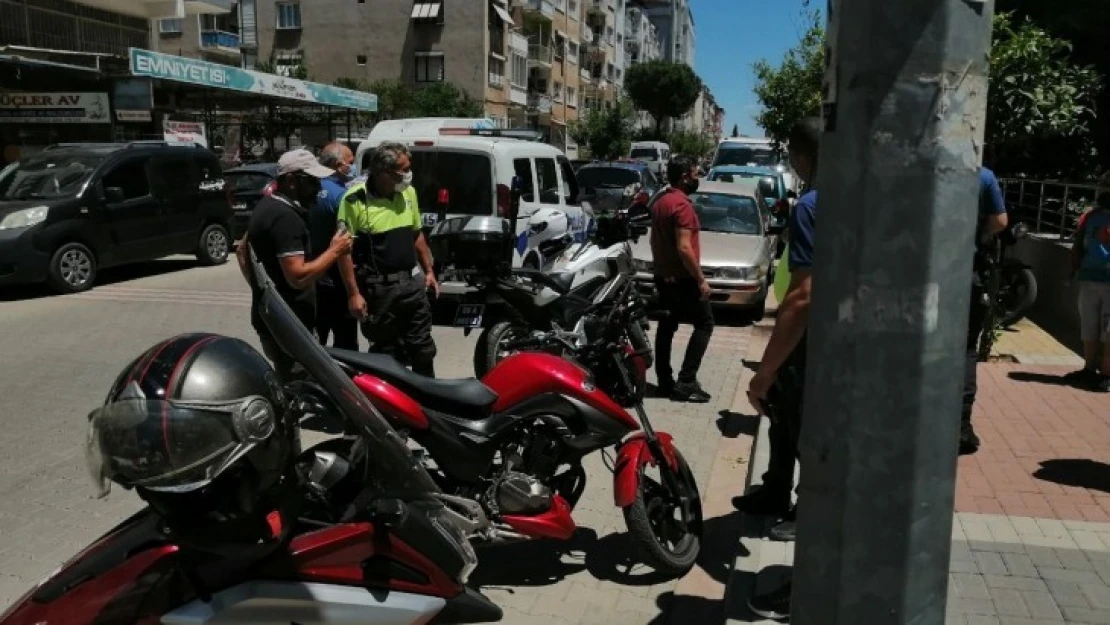 'Dur' ihtarına uymayan motosikletten uyuşturucu çıktı