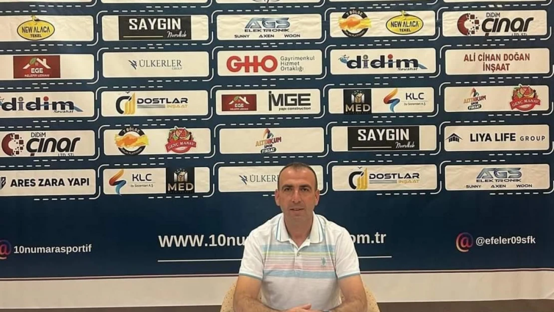 Efeler 09 SFK Sportif Direktörü Yılmaz: 'Hedefimiz play-off'