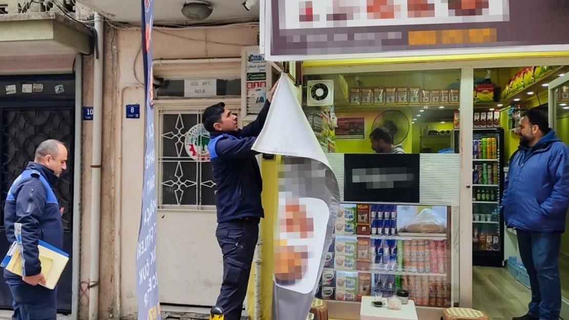 Efeler Belediyesi kent düzeni için denetimde