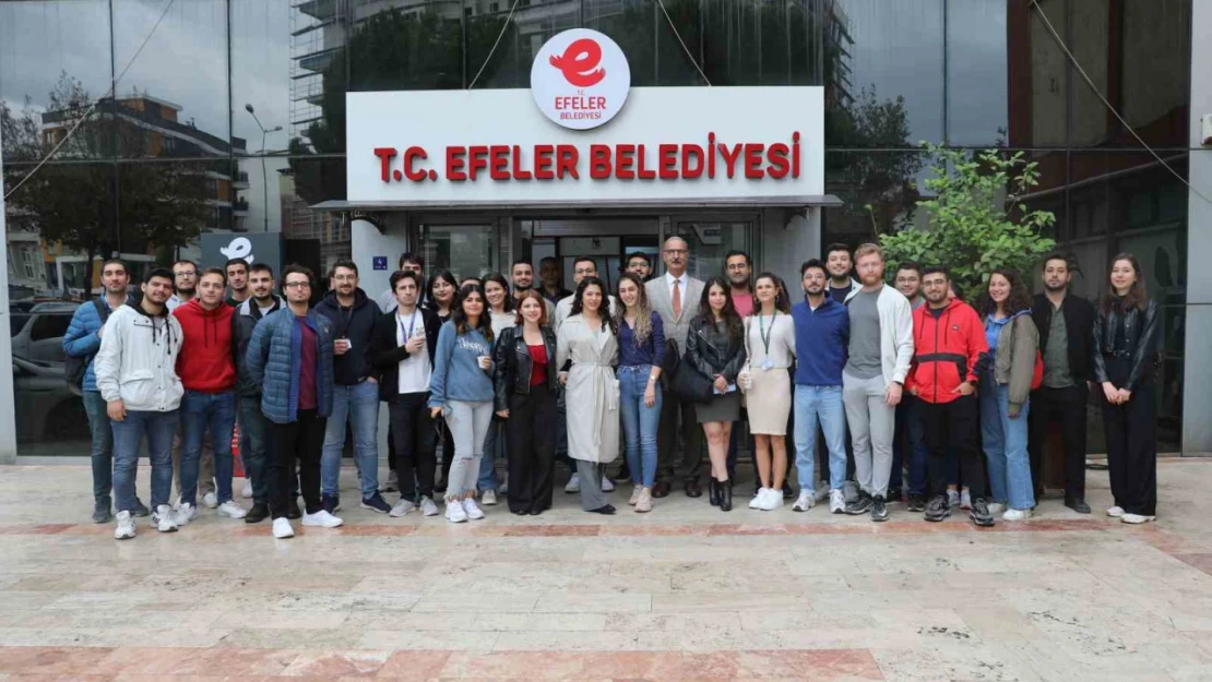 Efeler Belediyesi tıp öğrencilerini ağırladı