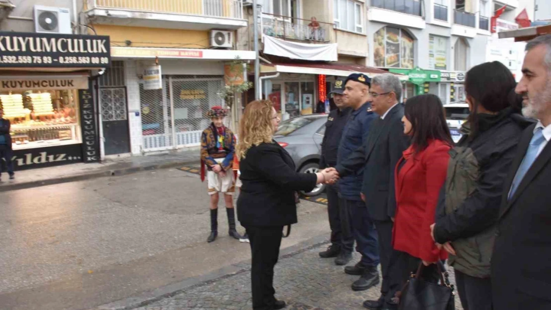 Germencik'e atanan Kaymakam Doğru göreve başladı