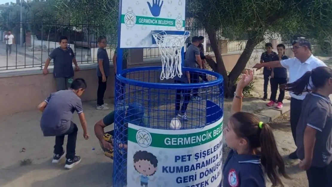 Germencik'te çocuklar atık yönetimini öğreniyor