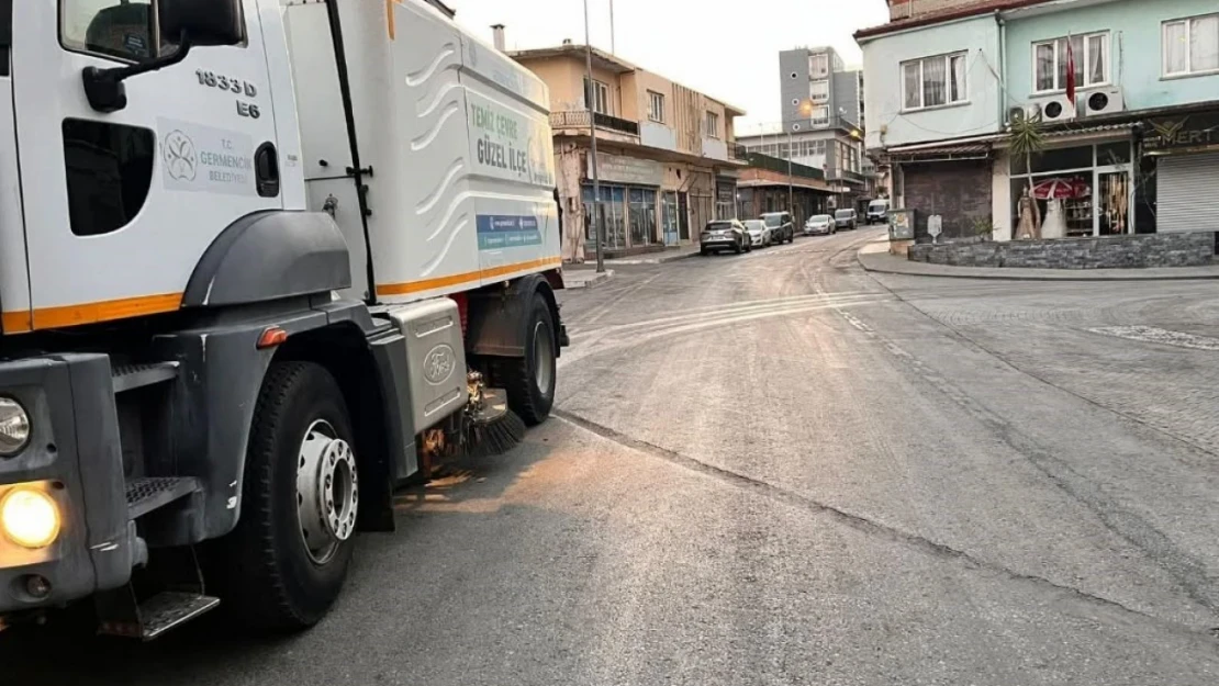 Germencik'te temizlik ve bakım çalışmaları sürüyor