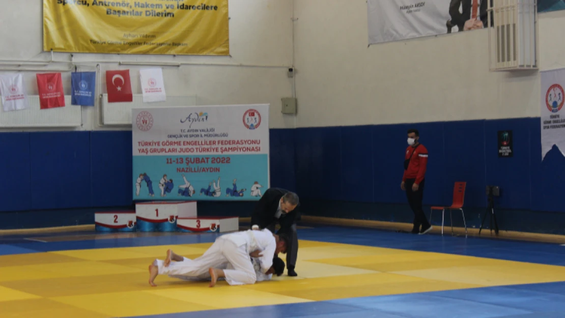 Görme Engelliler Türkiye Judo Şampiyonası Nazilli'de yapılıyor