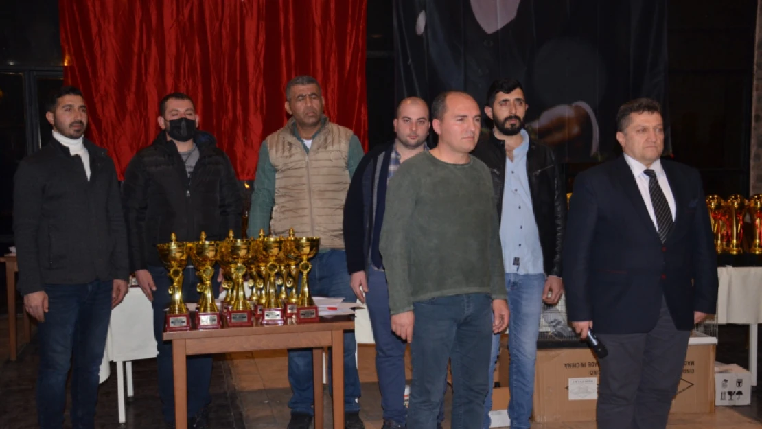 Güvercinseverler ödül töreninde buluştu
