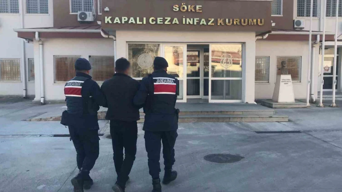 Hakkında 5 yıl hapis cezası bulunan şahıs jandarmaya takıldı