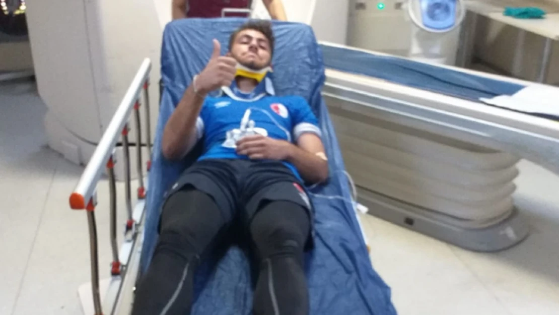 Hazırlık maçında canından oluyordu