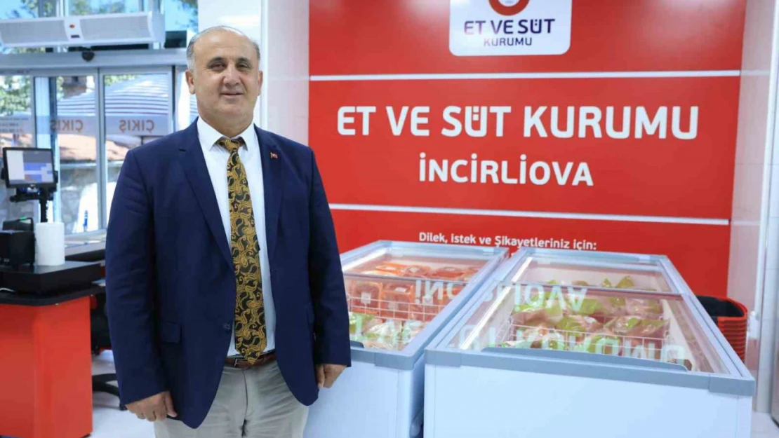 İncirliova Belediyesi Aydın'da ilki başardı: Et ve Süt Kurumu Satış Mağazası yarın açılıyor