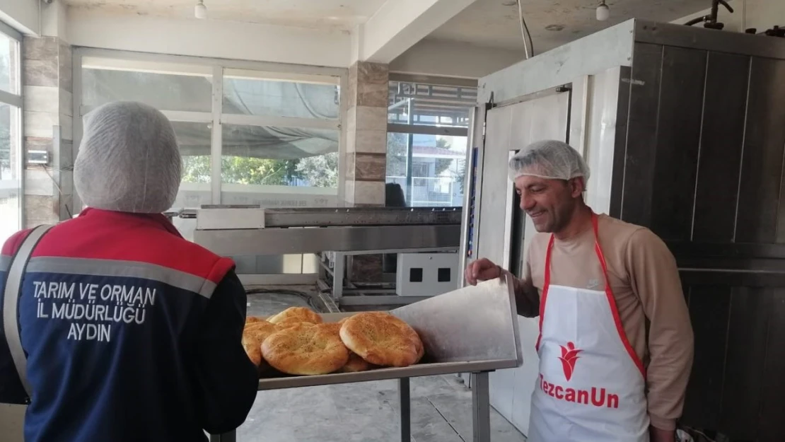 İncirliova'da fırınlar denetlendi