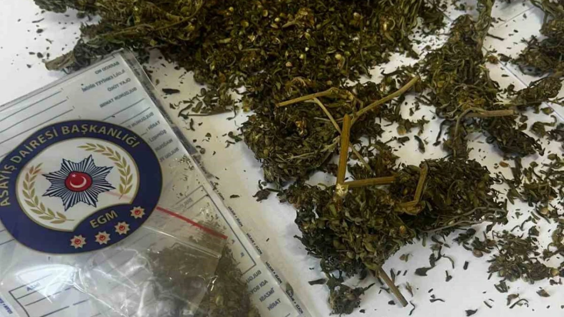 İncirliova'da iki şüphelinin üzerinde uyuşturucu madde çıktı