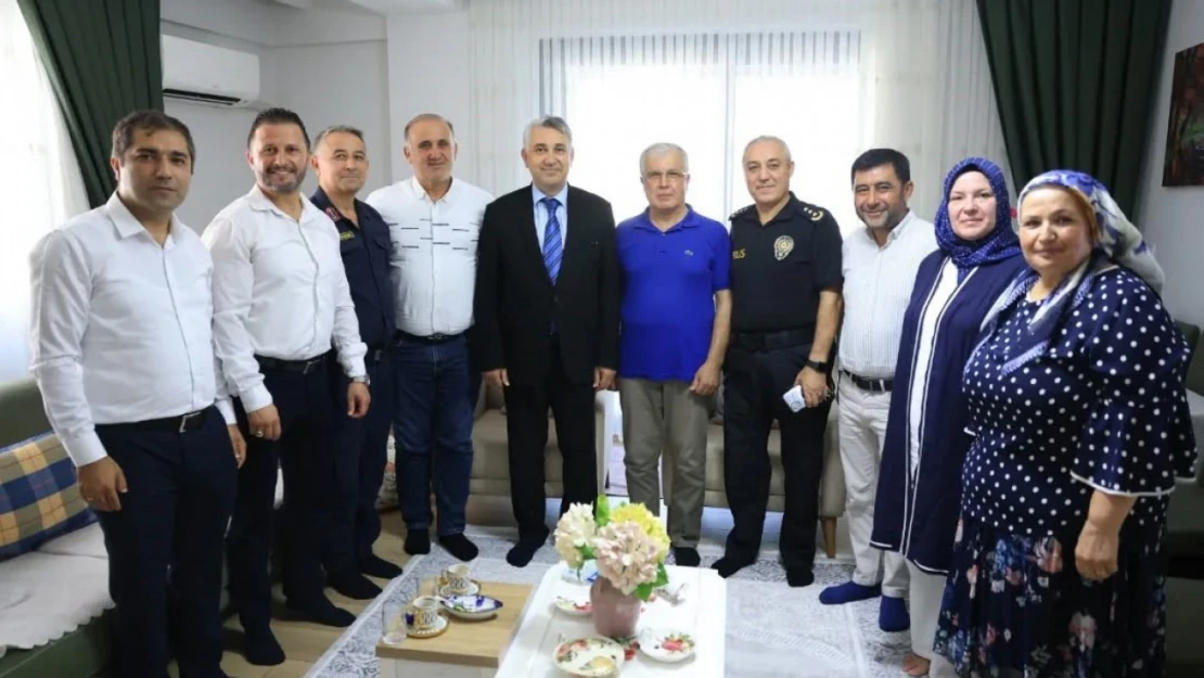 İncirliova protokolü gazi Çalışkan'ı unutmadı