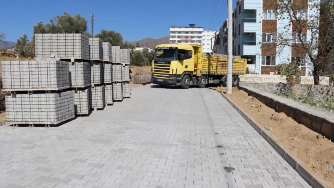 İsabeyli'ye 8 bin 790 metrekare yeni yol