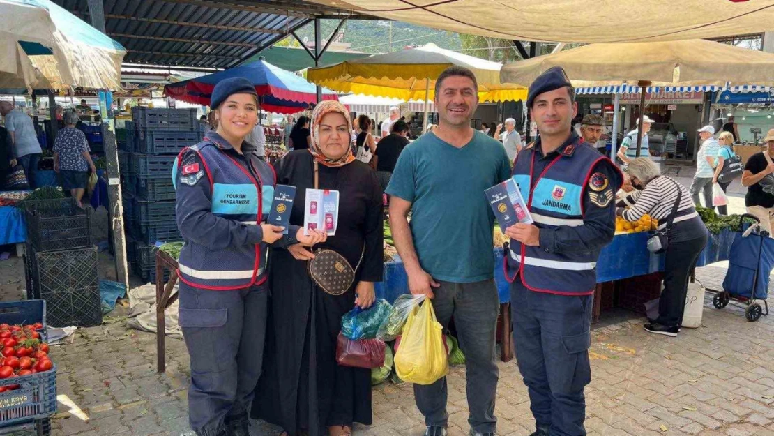 Jandarma Akbük'te bilgilendirdi