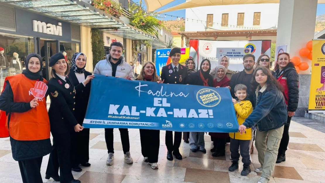 Jandarma, kadına karşı şiddete dikkat çekti