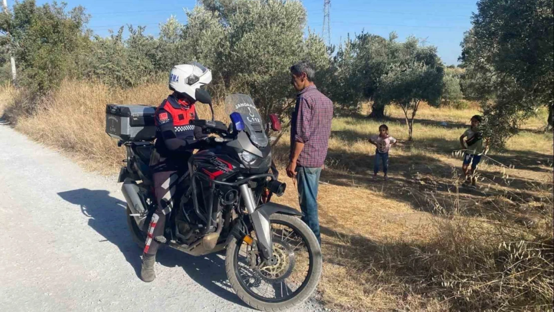 Jandarmadan 'incir hırsızı' devriyesi