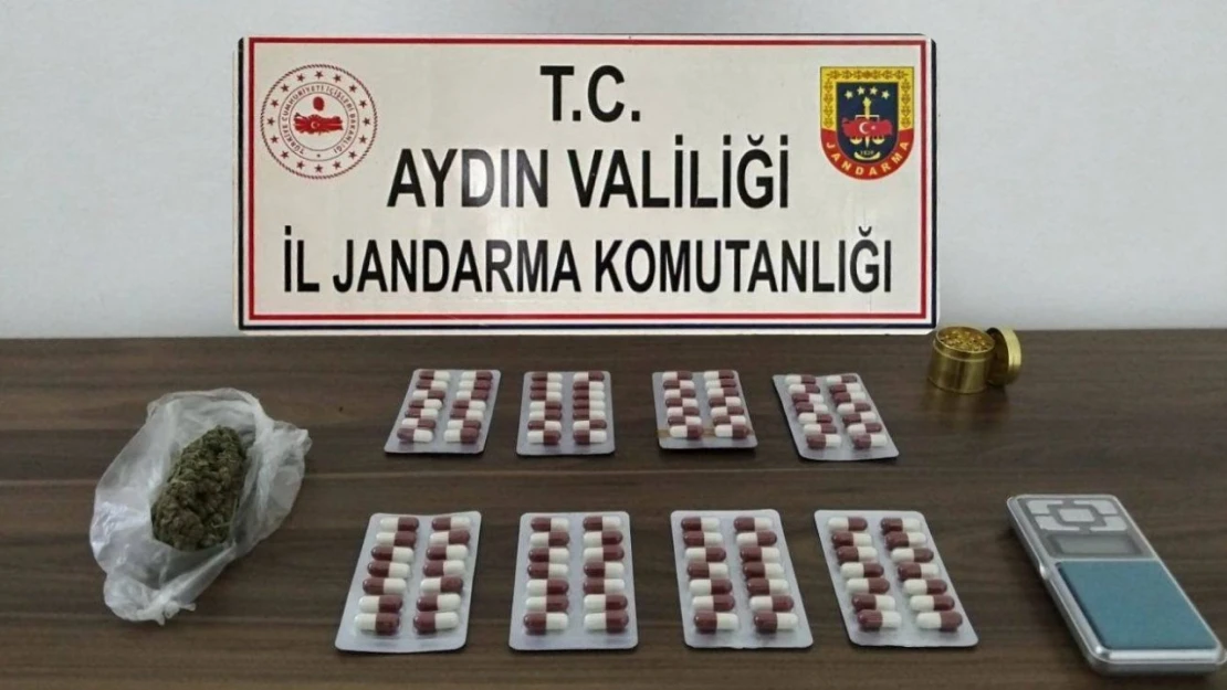 Jandarmanın hassas burunları uyuşturucuya geçit vermedi