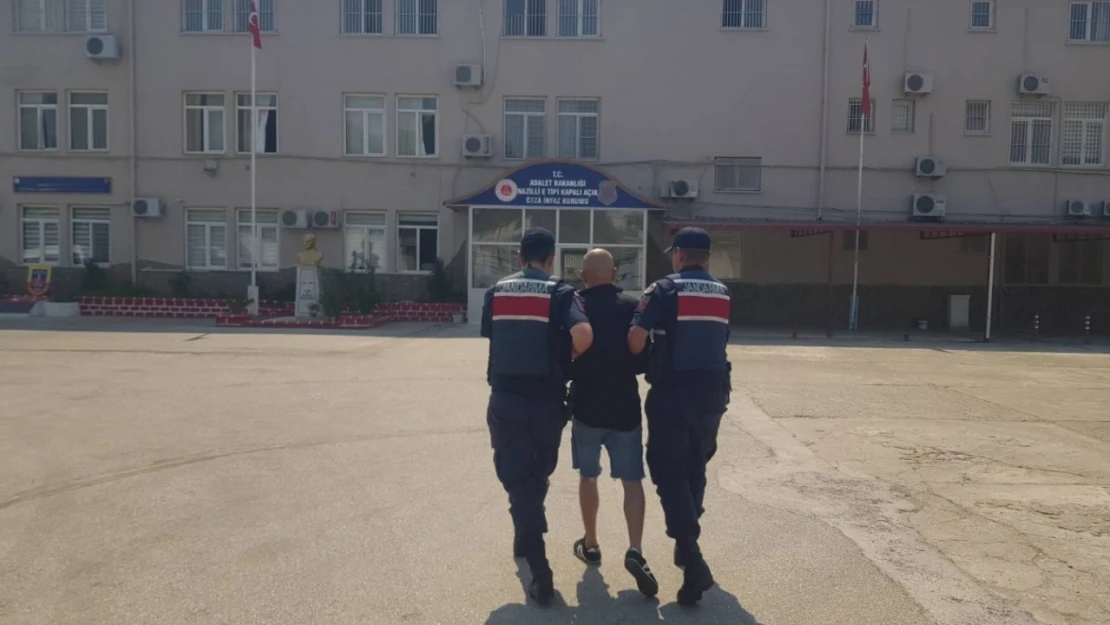 Karacasu'da 10 yıl hapis cezası bulunan şahıs yakalandı