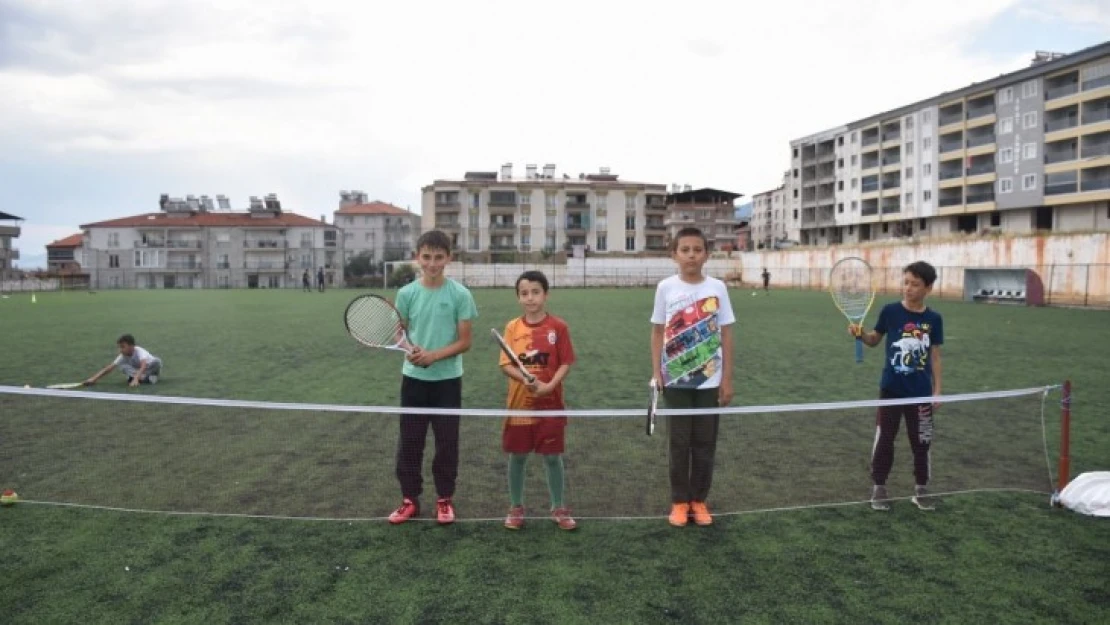 Karacasu'da spor sevgisi