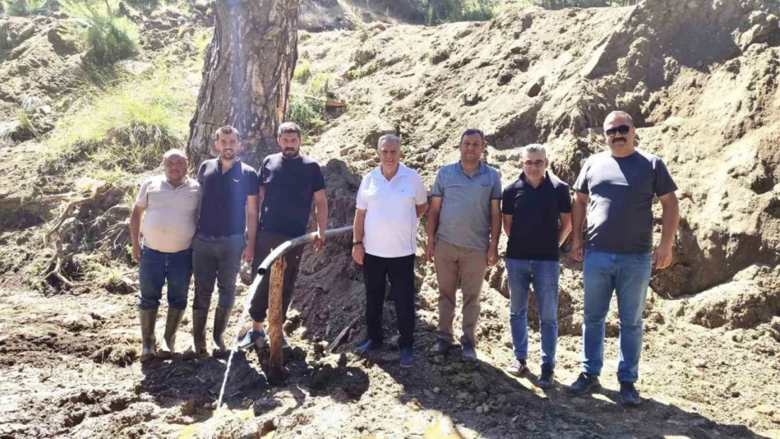 Karacasu Yazır Mahallesi'nde su sorunu çözüldü