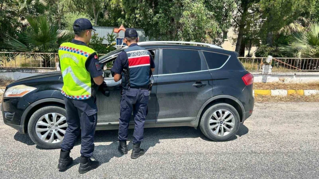 Karpuzlu'da jandarma ekiplerinden 'sıcak nokta' uygulaması