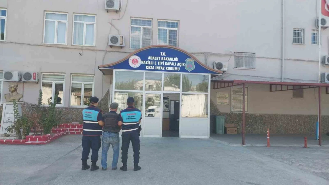 Kasten öldürme suçundan aranan şahıs Sultanhisar'da yakalandı