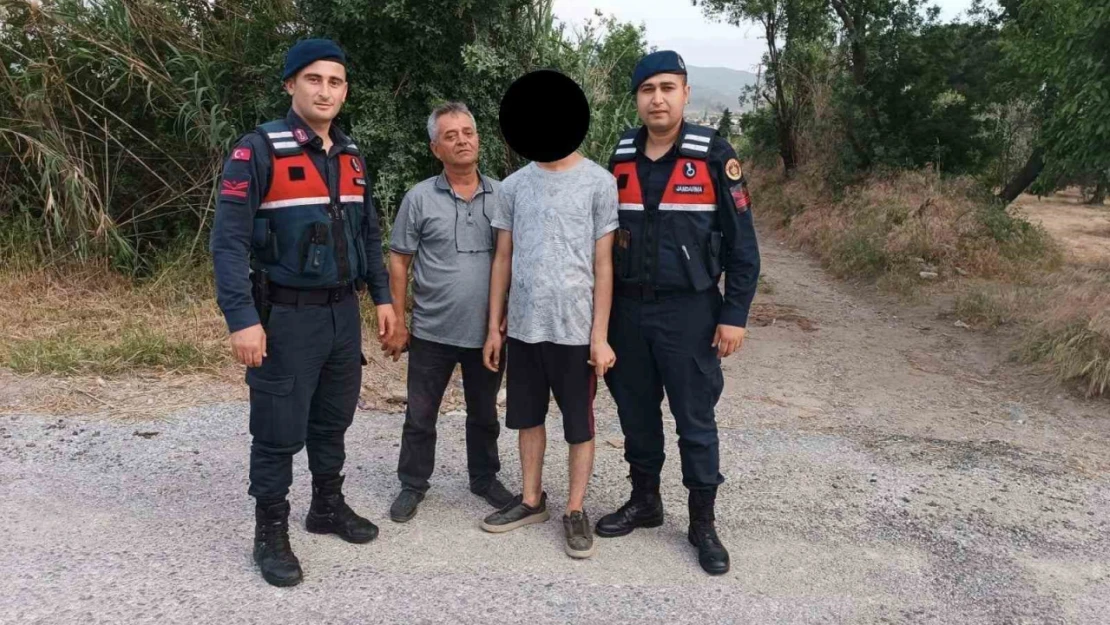 Kaybolan zihinsel engelli genç jandarma ekiplerince bulundu