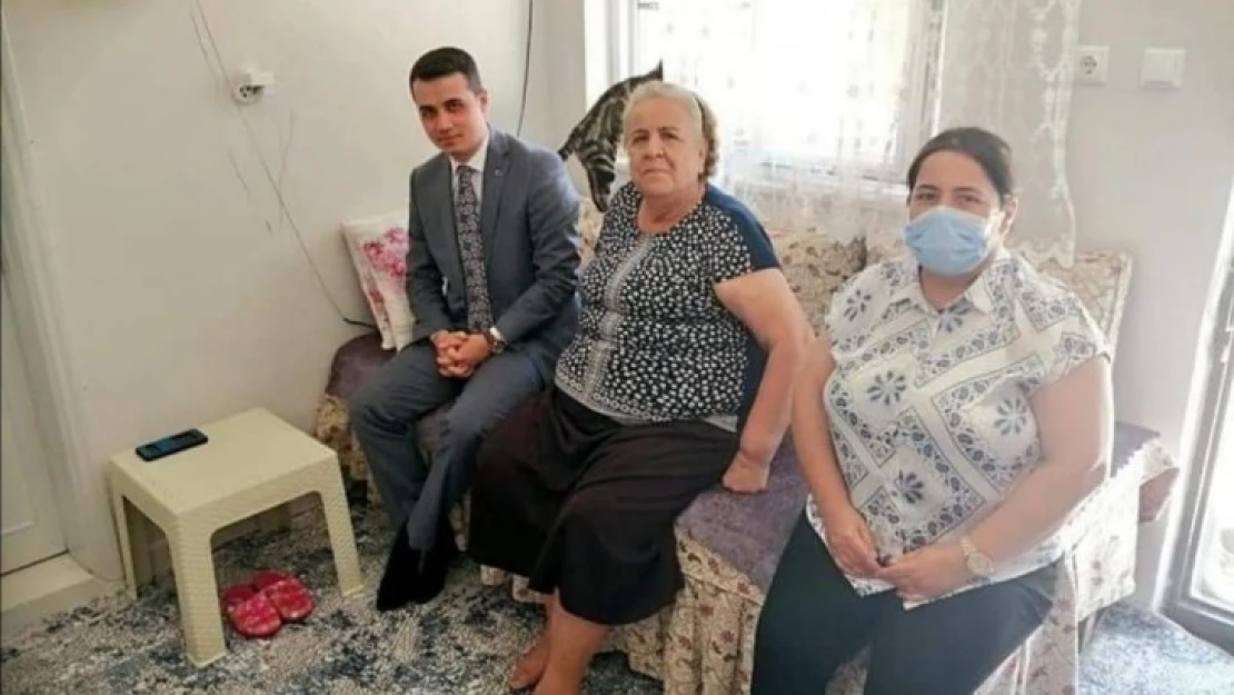 Kaymakam Alpay'dan şehit yakınlarına ve gazilere bayram ziyareti