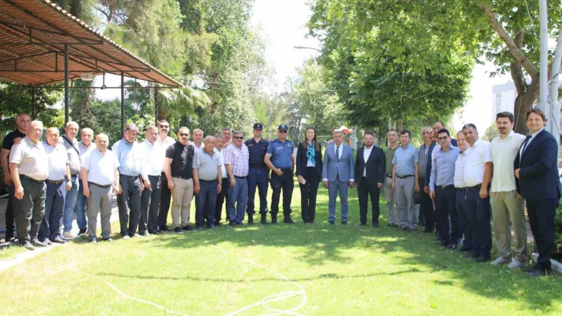 Kaymakam Polat için veda yemeği gerçekleştirildi