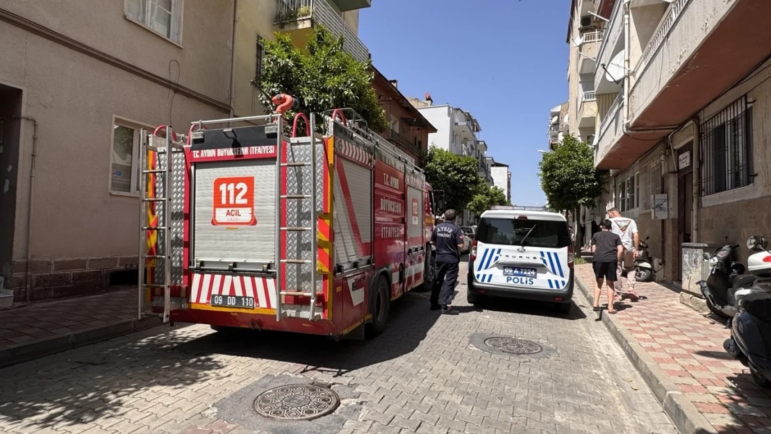 Kızartma yağı, itfaiyeyi harekete geçirdi