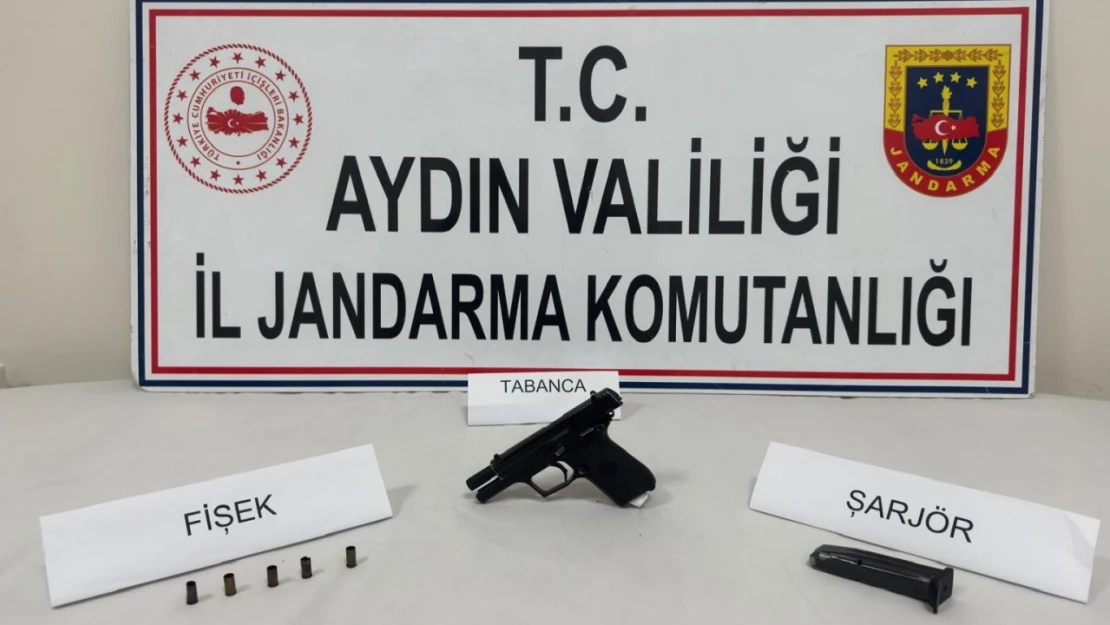 Koçarlı'da havaya ateş açan şahıs yakalandı