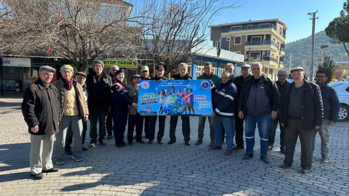 Koçarlı'da vatandaşlara doğa sevgisi anlatıldı