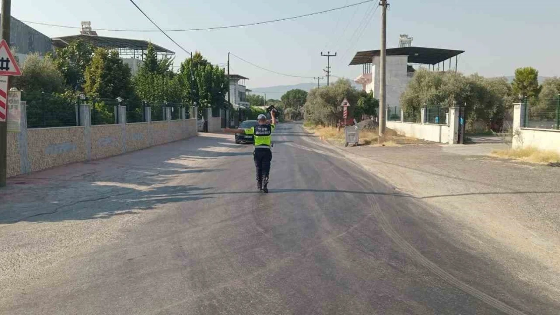 Köşk'te 'şok' yol denetimi