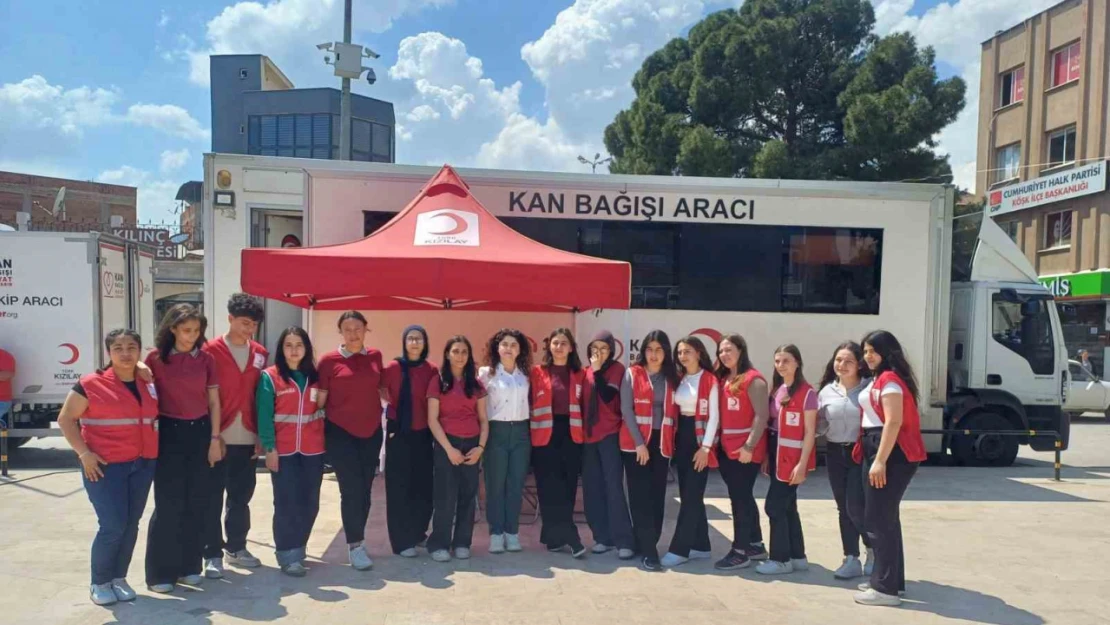 Köşk'te kan bağışı kampanyası düzenlendi