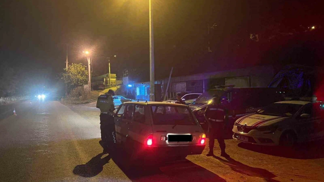 Köşk'te şok trafik uygulaması: 22 sürücüye 45 bin lira ceza