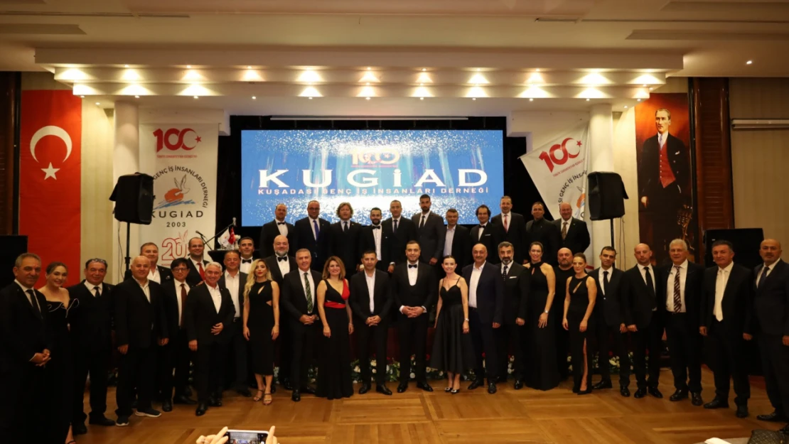 KUGİAD 20'nci yılını 100'üncü yıl coşkusuyla birlikte kutladı