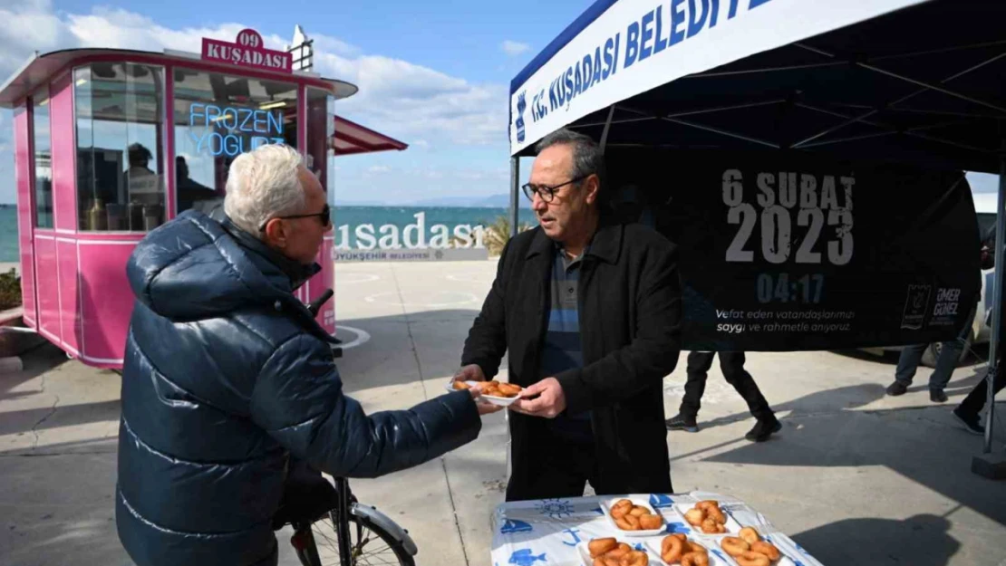 Kuşadası Belediyesi'nden anma etkinliği