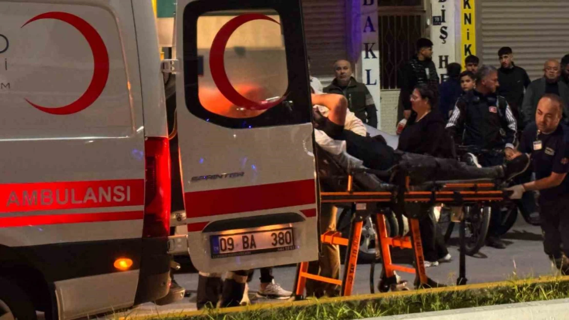 Kuşadası'nda iki grup arasında sopalı kavga
