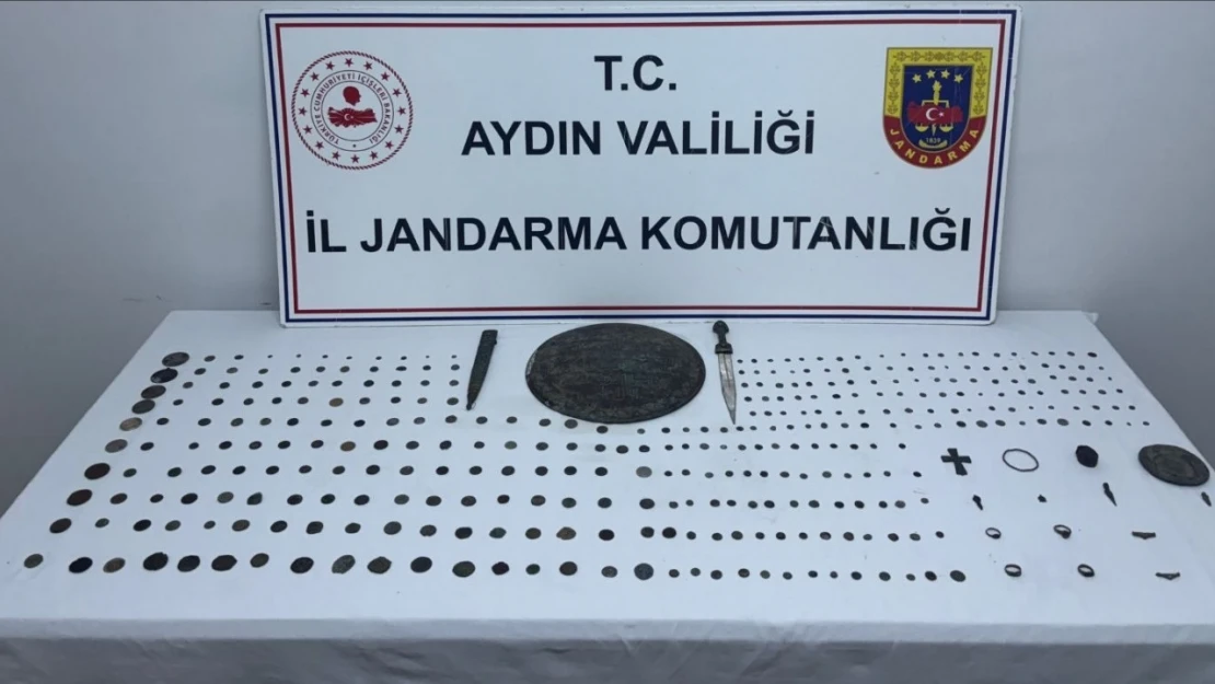 Kuşadası'nda tarihi eser operasyonu