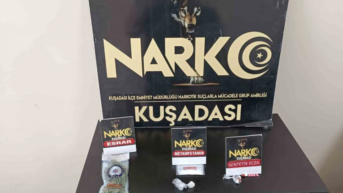 Kuşadası'nda uyuşturucu satıcısı yakalandı