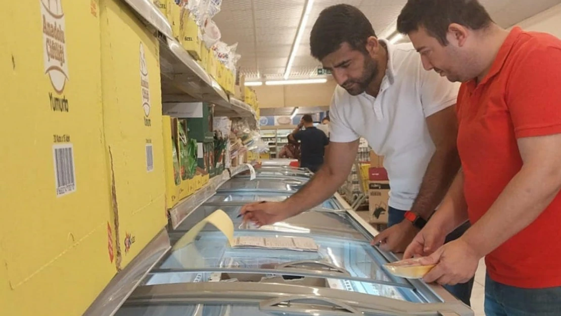 Kuyucak'taki marketlerde 'iyi tarım uygulamaları' denetimi