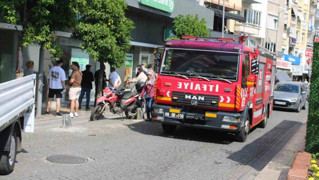 Mazgala atılan sigara izmariti, ekipleri harekete geçirdi