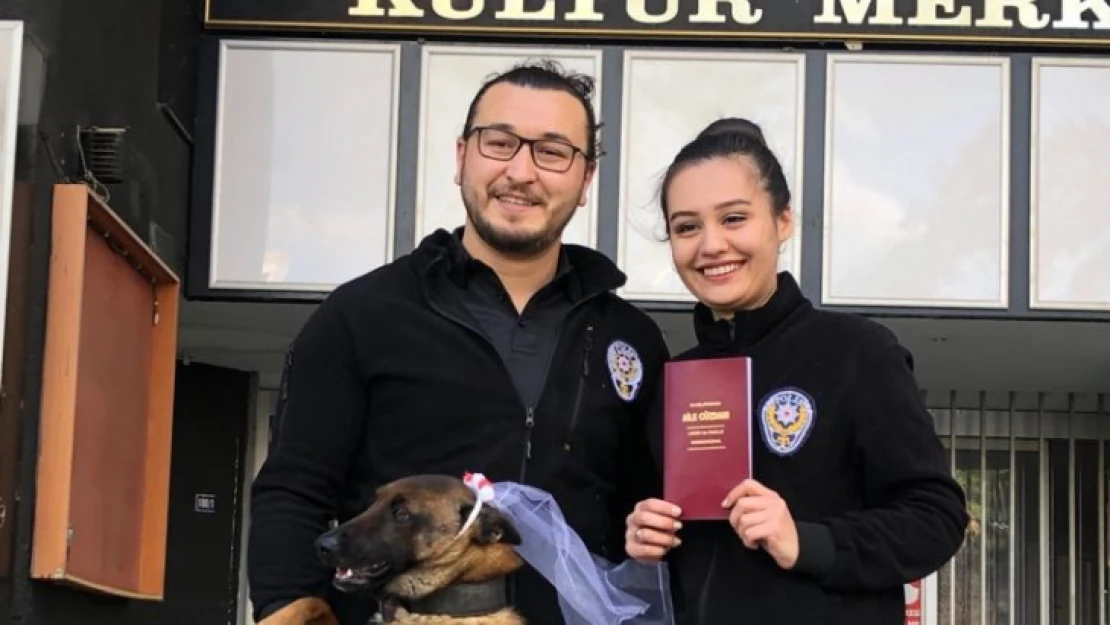 Mesai arkadaşı polisler, mutluluğa yelken açtı