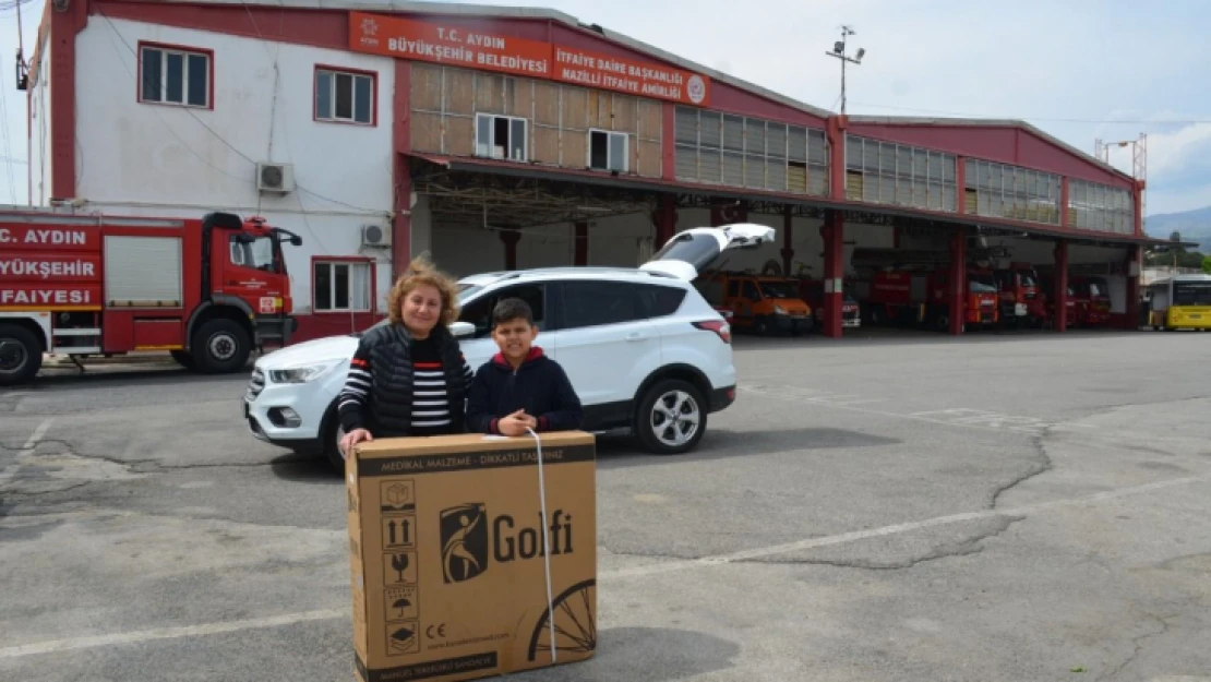 Minik Çınar'dan engeliler için gönülleri fetheden hareket