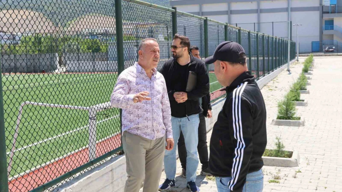 Müdür Yığmatepe, Yenipazar ve Nazilli'deki yatırımları inceledi