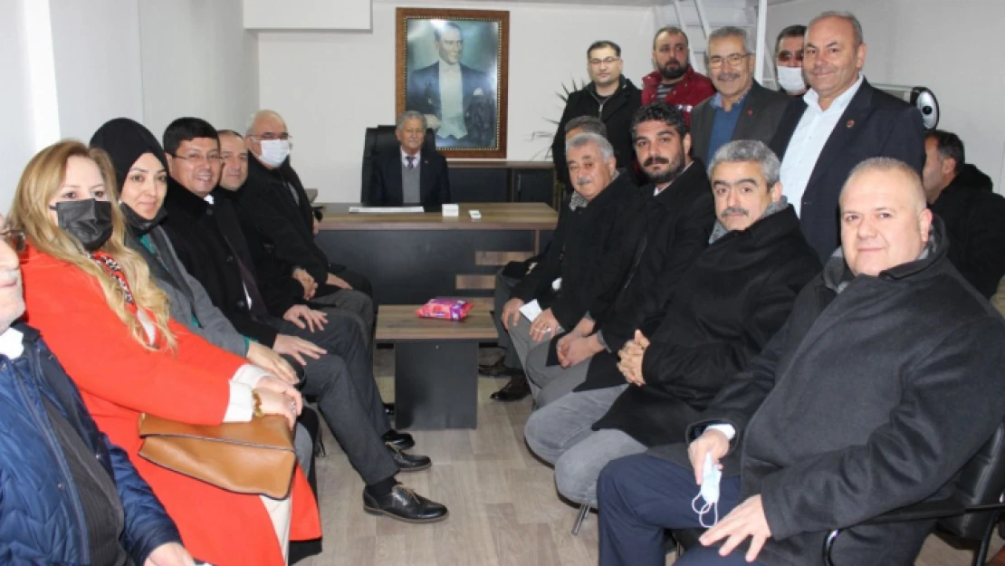 Muhtarlar Derneği Ofisi törenle açıldı
