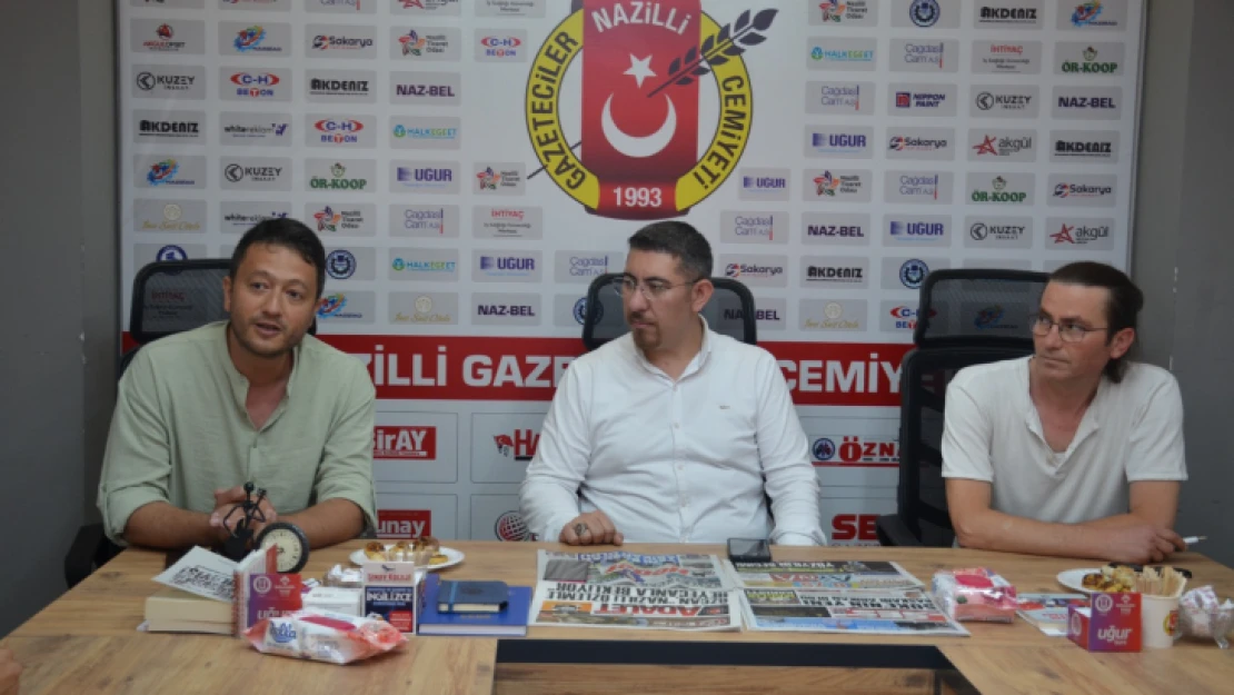 Nazilli 50. Yıl Ticaret Meslek Lisesi okul gazetesini tanıttı