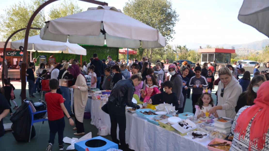 Nazilli Bahçeşehir'den SMA hastası Yiğit için kermes