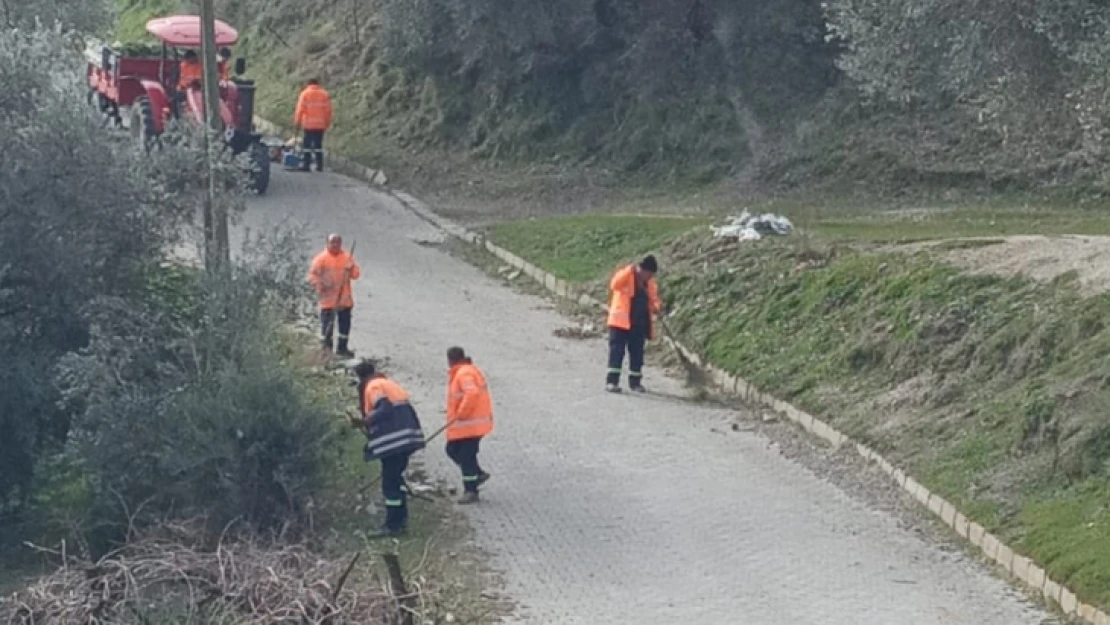 Nazilli Belediyesi Hasköy'de Kapsamlı Temizlik Çalışması Yaptı